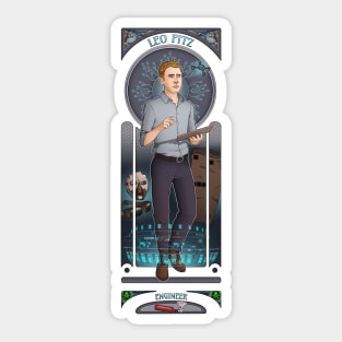 Art Nouveau - Leo Fitz Sticker